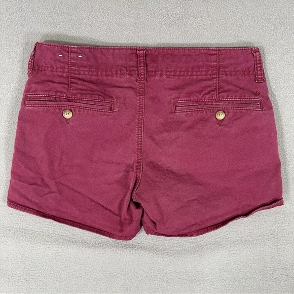 American Eagle Stretch Midi Chino shorts womens size 4 - Picture 2 of 7